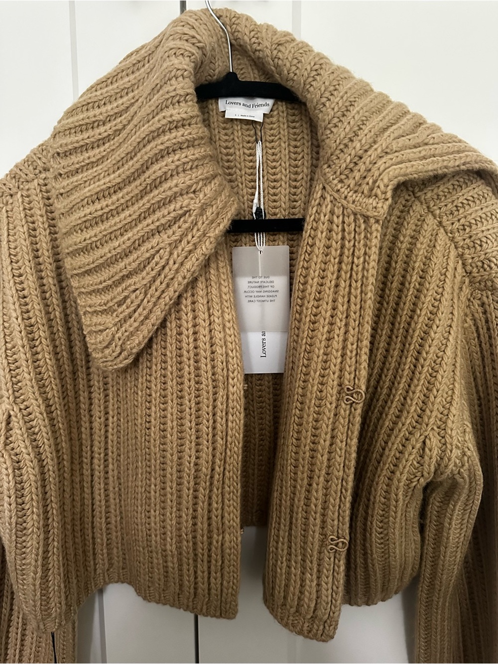 Lovers + Friends Cropped Rib-Knit Cardigan - Picture 6 of 8